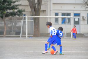 サッカーの練習